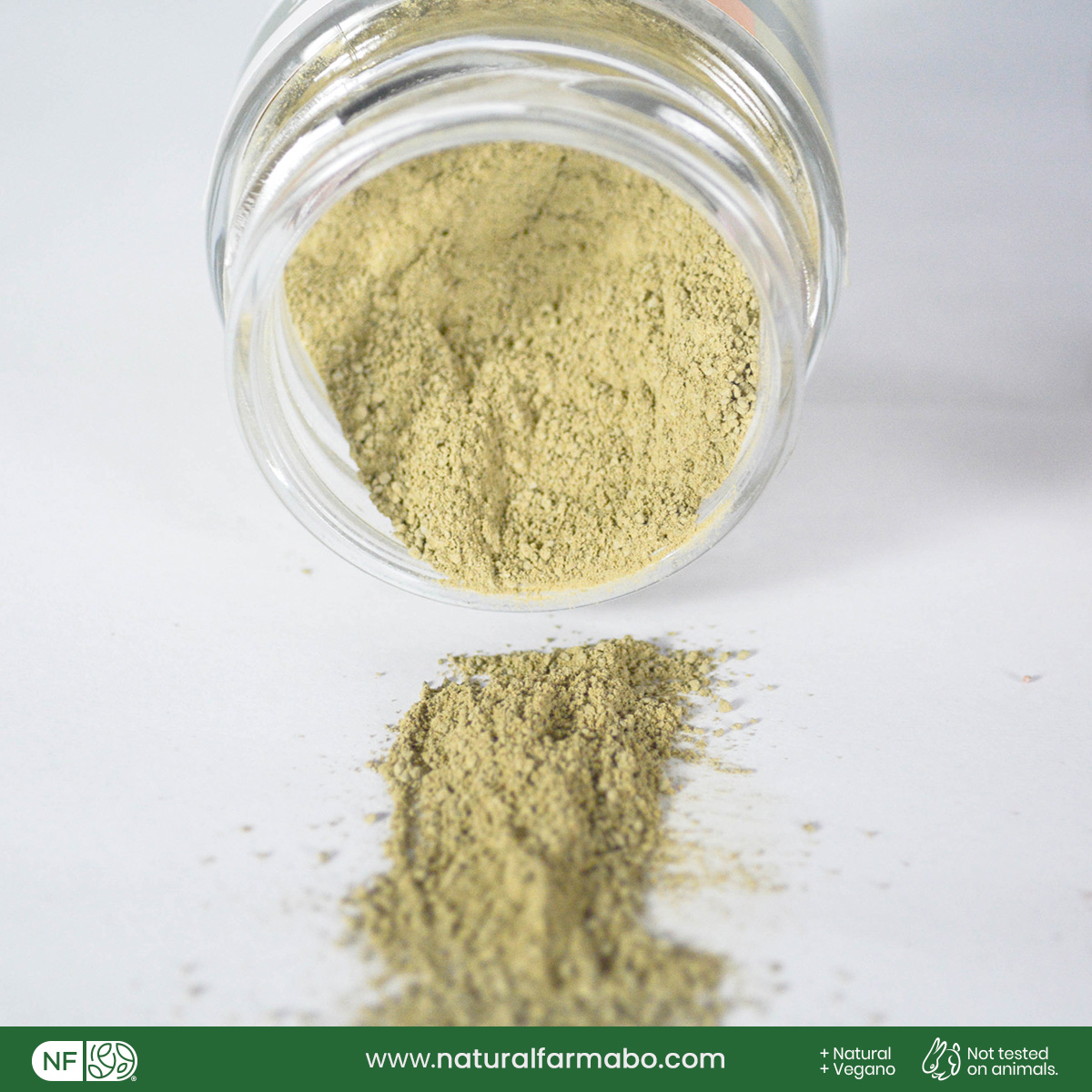 Arcilla Verde En Polvo - Cosmética Natural - Pieles Grasas - 150 g