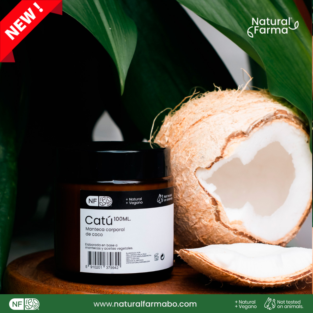 Natural Farma  Aceite de coco